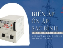 Công ty Huy Hân cung cấp ổn áp, biến áp, sạc bình uy tín tại Tp.hcm