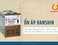 Công ty Huy Hân phân phối ổn áp Hanshin chính hãng