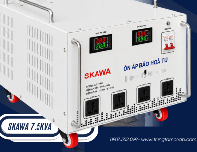 Các dòng ổn áp Skawa phù hợp sử dụng trong gia đình