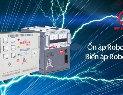 Công ty Huy Hân phân phối ổn áp, biến áp Robot chính hãng