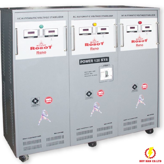 Ổn Áp 120KVA Output:200V-220V-380V ROBOT