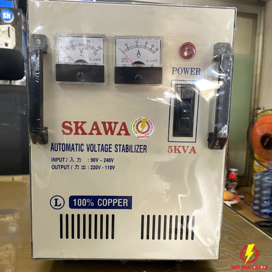 Ổn Áp 5KVA-90V-240V SKAWA