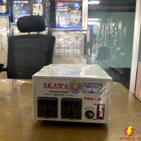 Biến Áp 1.5KVA-100V-110V SKAWA