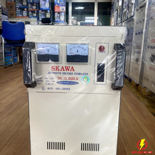 Ổn Áp 15KVA-220V-110V SKAWA