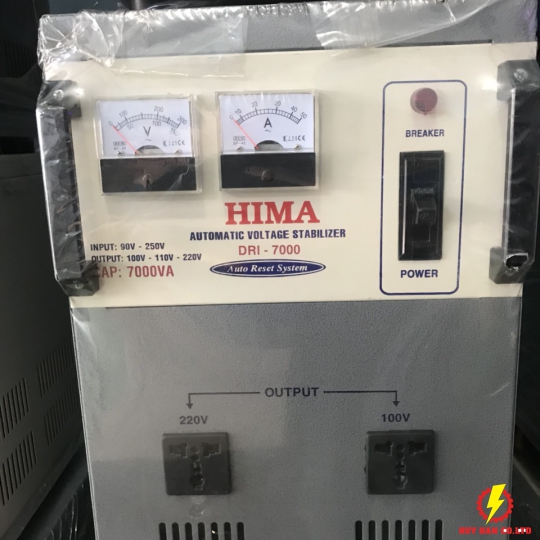 Ổn Áp DRI-7000 Output:100v-110v-220v HIMA