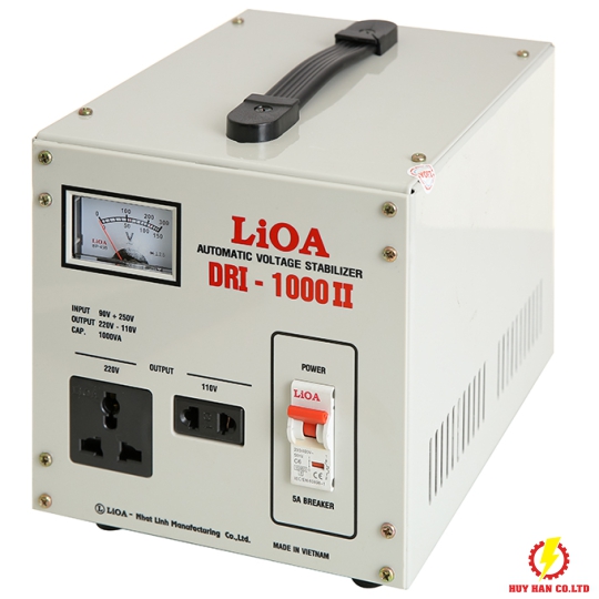 Ổn áp LiOA 1 pha 1kVA DRI-1000II