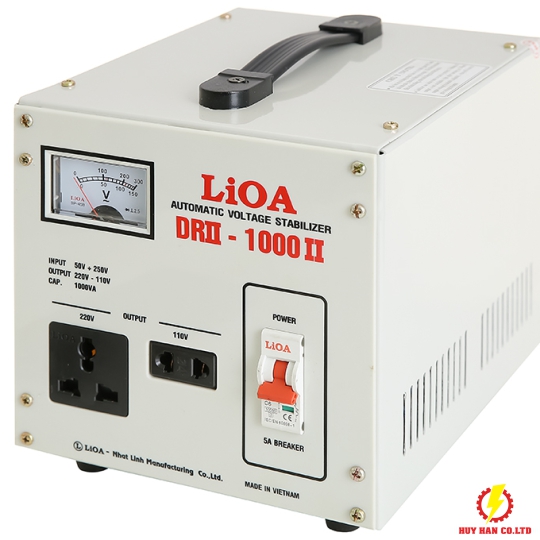 Ổn áp LiOA 1 pha 1kVA DRII-1000II