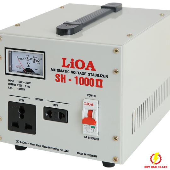 Ổn áp LiOA 1 pha 1kVA SH-1000II 