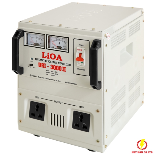 Ổn áp LiOA 1 pha 3kVA DRI-3000II