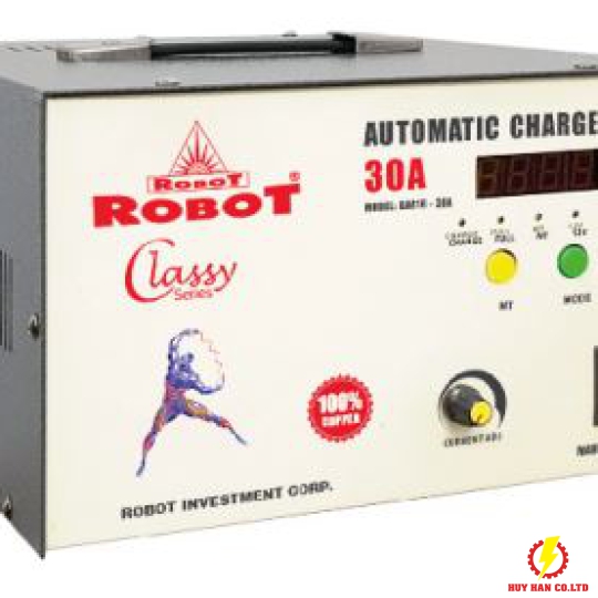 Sạc Bình Tự Động 30A-12VDC-24VDC ROBOT