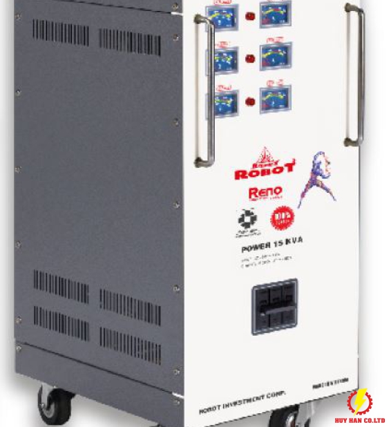 Ổn Áp 15KVA Output:200V-220V-380V ROBOT