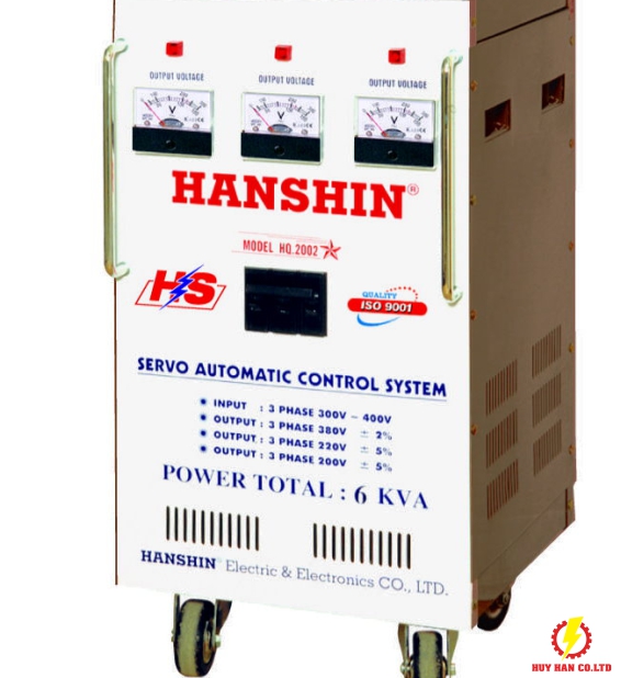 Ổn áp Hanshin 6KVA 3 PHA 