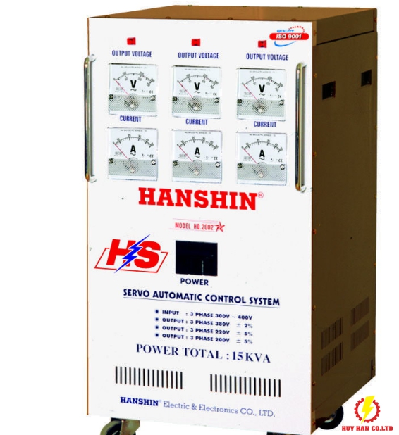 Ổn áp Hanshin 15 KVA 3 PHA
