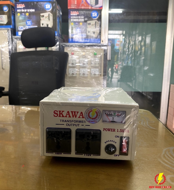Biến Áp 1.5KVA-100V-110V SKAWA