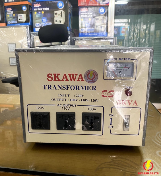 Biến Áp 5KVA-100V-110V-120V SKAWA