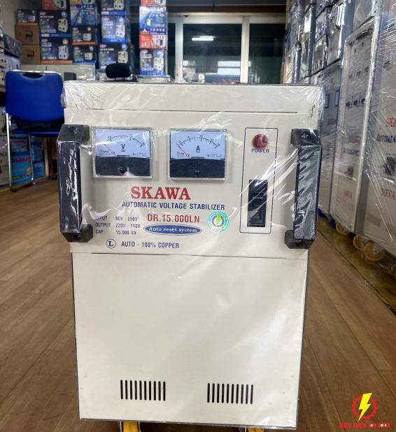 Ổn Áp 15KVA-220V-110V SKAWA