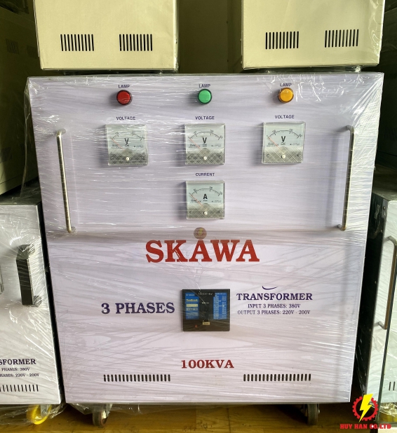 Biến Áp 3Phase 100KVA-200V-220V SKAWA