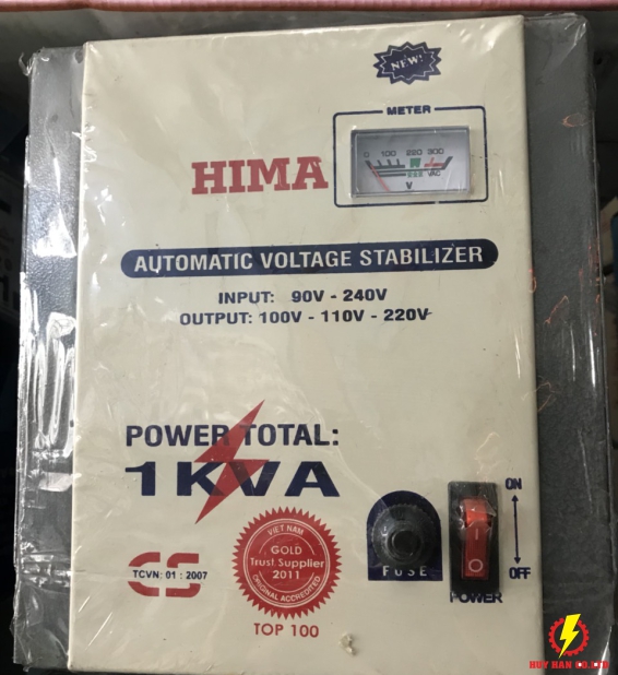 Ổn Áp 1KVA Output:100v-110v-220v HIMA