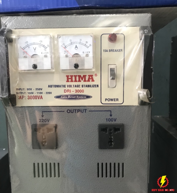 Ổn Áp DRI-3000 Output:100v-110v-220v HIMA