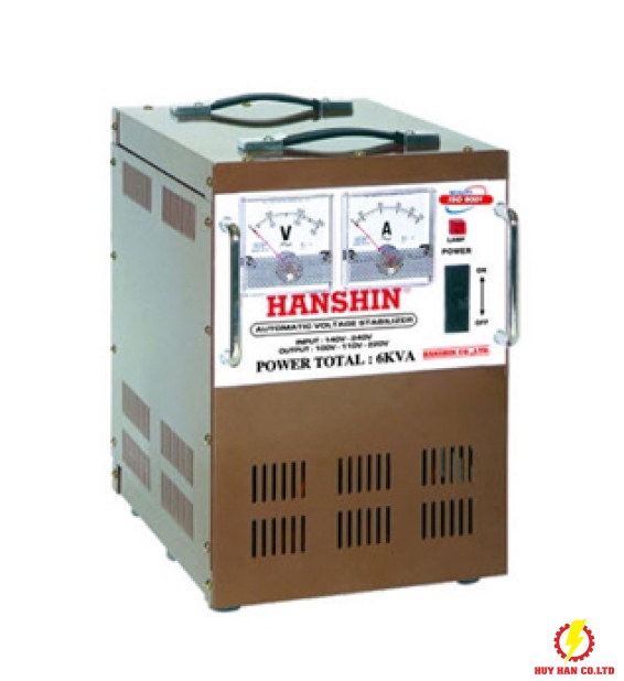 ỔN ÁP HANSHIN 6KVA 1PHA