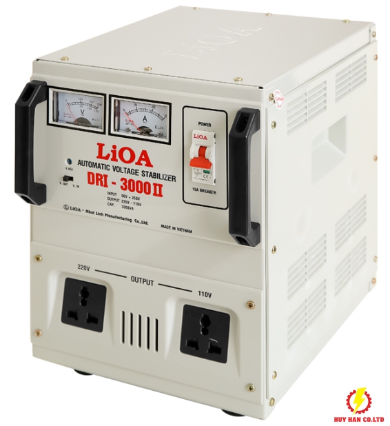 Ổn áp LiOA 1 pha 3kVA DRI-3000II