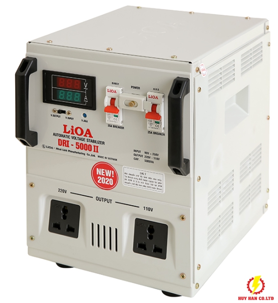 Ổn áp LiOA 1 pha 5kVA DRI-5000II