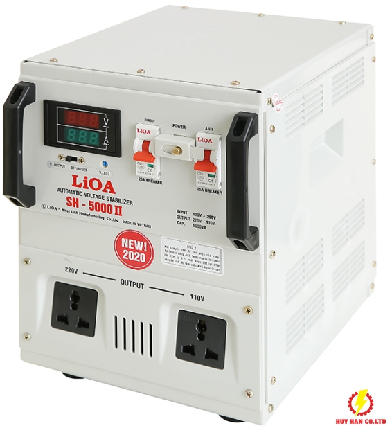 Ổn áp LiOA 1 pha 5kVA SH-5000II