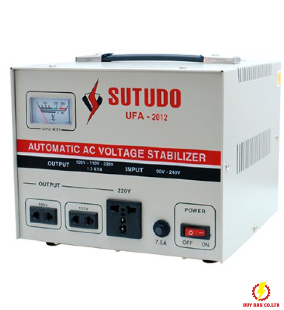 Ổn áp SUTUDO 1.5KVA 1 pha